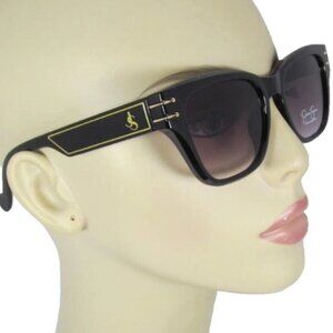 Jessica Simpson Square Frame Sunglasses Accents & Logos J6372-OX NWT🆕⌚📦🏃💨🚚